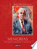 Libro Memorias. Recuerdos personales y políticos