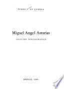 Miguel Angel Asturias, anticipo bibliográfico