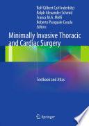 Libro Minimally Invasive Thoracic and Cardiac Surgery