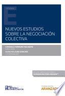 Libro Nuevos estudios sobre la negociación colectiva