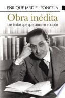 Libro Obra inédita