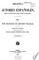 Obras de Don Francisco de Quevedo Villegas