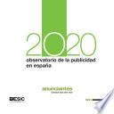 Libro Observatorio de la publicidad en España 2020
