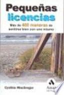 Libro PEQUEÑAS LICENCIAS