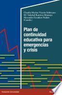 Libro Plan de continuidad educativa para emergencias y crisis