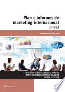 Libro Plan e informes de marketing internacional