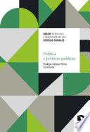 Libro Política y políticas públicas