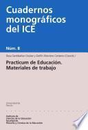 Libro Practicum de Educación. Materiales de trabajo