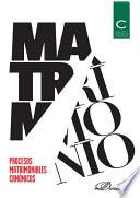 Libro Procesos matrimoniales canónicos