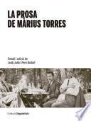Libro Prosa de Màrius Torres, La