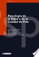 Libro Psicología de la salud y de la calidad de vida