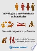 Libro Psicólogos y psicoanalistas en hospitales