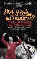 Libro ¿Qué leches es el Estado del Bienestar?
