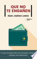 Libro Que no te engañen
