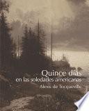 Libro Quince días en las soledades americanas