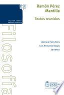 Ramón Pérez Mantilla. Textos reunidos