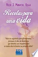 Libro Recetas para una vida