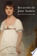Libro Recuerdos de Jane Austen