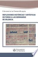 Libro Reflexiones históricas y artísticas entorno a las Germanías de Valencia