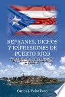 Libro Refranes, dichos y expresiones de Puerto Rico