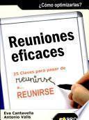 Libro REUNIONES EFICACES