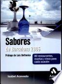 Libro SABORES DE BARCELONA 2006