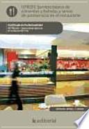 Libro Servicio básico de alimentos y bebidas y tareas de postservicio en el restaurante - UF0059