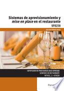 Libro Sistemas de aprovisionamiento y mise en place en el restaurante