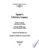 Spain's Literary Legacy
