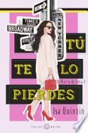 Libro TÃº te lo pierdes