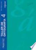 Libro Taller de ortografía 4. Repaso