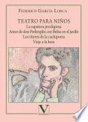 Libro Teatro para niños