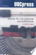 Libro Teoría de los géneros periodísticos