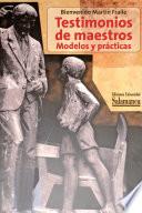 Libro Testimonios de maestros