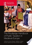 Libro The Routledge Handbook of Public Taxation in Medieval Europe