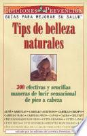 Libro Tips de Belleza Naturales (Natural Beauty Tips)