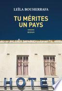 Libro Tu mérites un pays