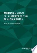 Libro UF0040 Atención al cliente en la limpieza de pisos en alojamientos