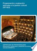 Libro UF1422 - Programación y evaluación aplicadas a la gestión cultural