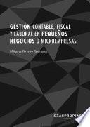 Libro UF1822 Gestión contable, fiscal y laboral en pequeños negocios o microempresas