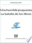 Libro Una humilde propuesta. La batalla de los libros