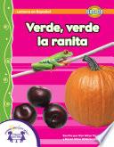 Libro Verde, verde la ranita