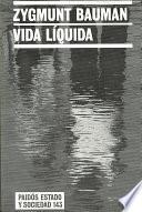 Libro Vida líquida