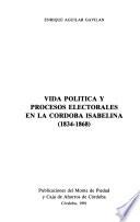 Vida política y procesos electorales en la Córdoba isabelina, 1834-1868