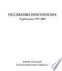 Libro Vilcabamba desconocida