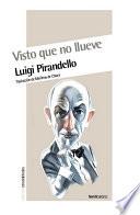 Libro Visto que no llueve