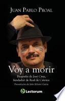 Libro Voy a morir